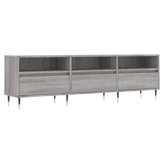 vidaXL Έπιπλο Τηλεόρασης Γκρι Sonoma 150x30x44,5 εκ. από Επεξεργ. Ξύλο