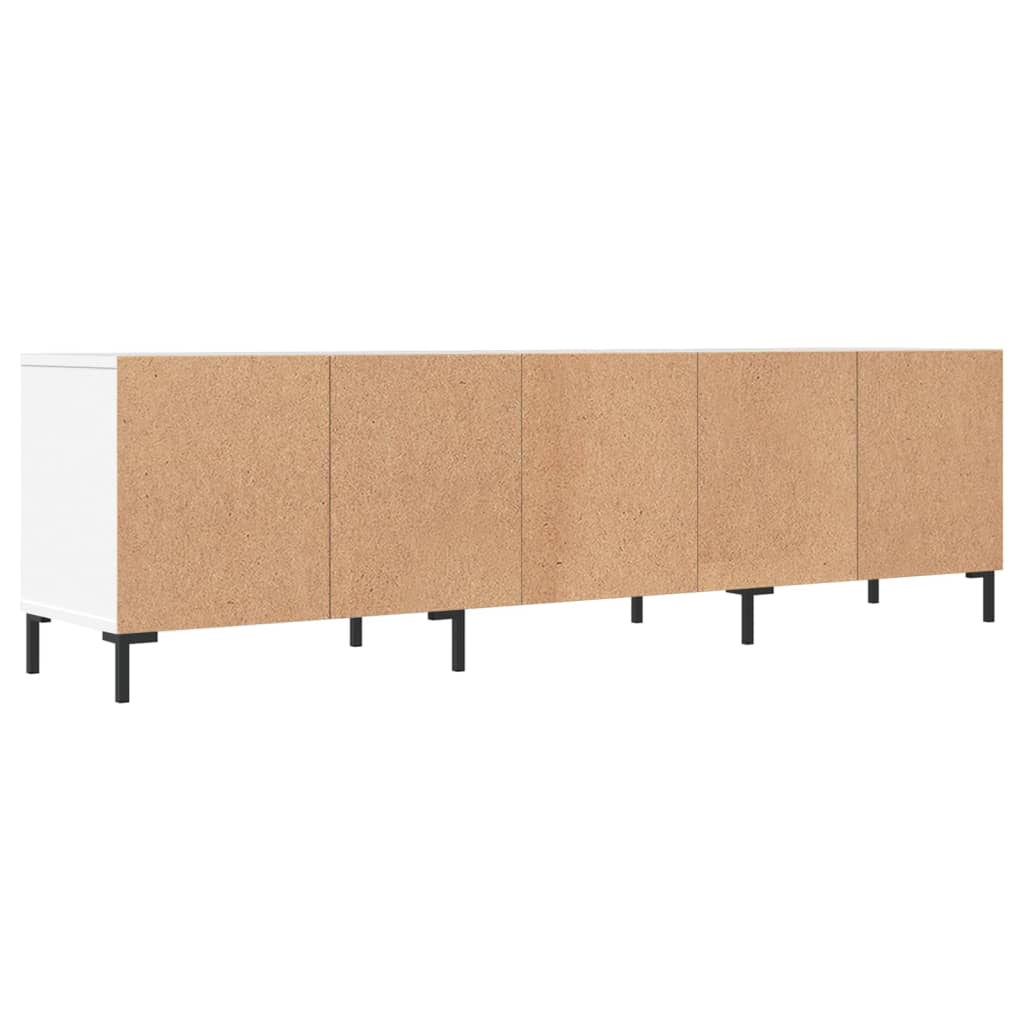 vidaXL Έπιπλο Τηλεόρασης Λευκό 150x30x44,5 εκ. Επεξεργασμένο Ξύλο