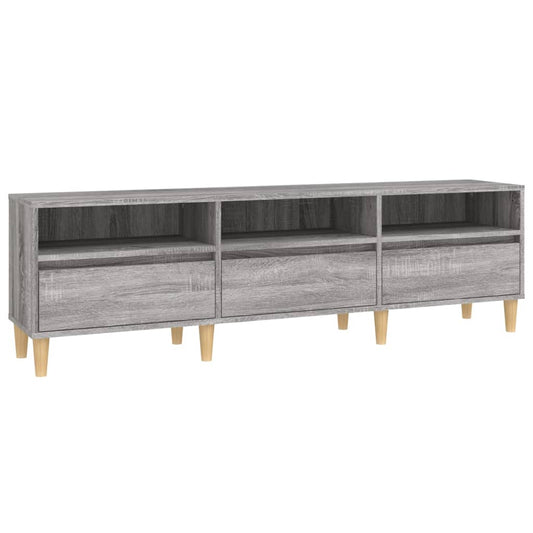 vidaXL Έπιπλο Τηλεόρασης Γκρι Sonoma 150x30x44,5 εκ. από Επεξεργ. Ξύλο