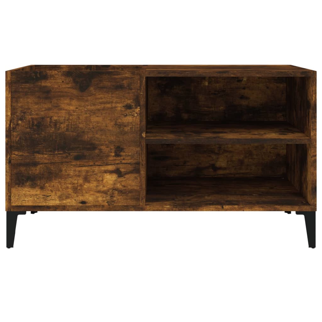 vidaXL Δισκοθήκη Καπνιστή Δρυς 84,5x38x48 εκ. από Επεξεργασμένο Ξύλο