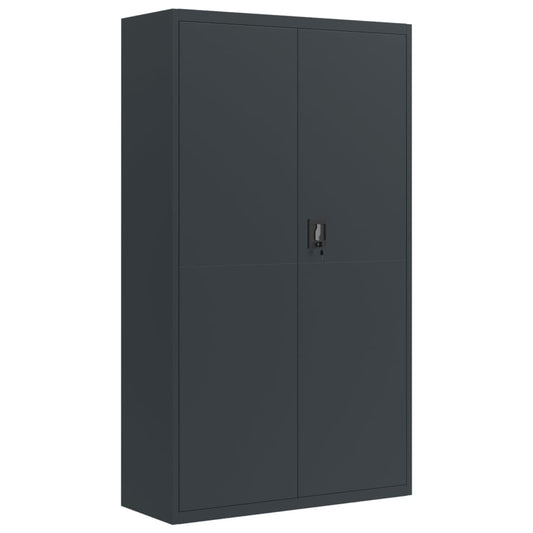 vidaXL Αρχειοθήκη Ανθρακί 105 x 40 x 180 εκ. Ατσάλινη