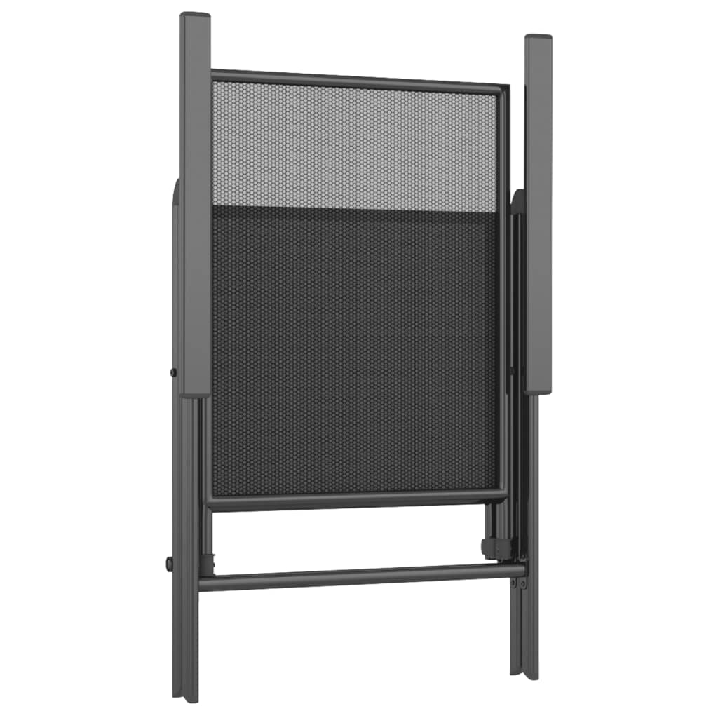 vidaXL Σετ Τραπεζαρίας Κήπου 5 Τεμαχίων Ανθρακί από Ατσάλι