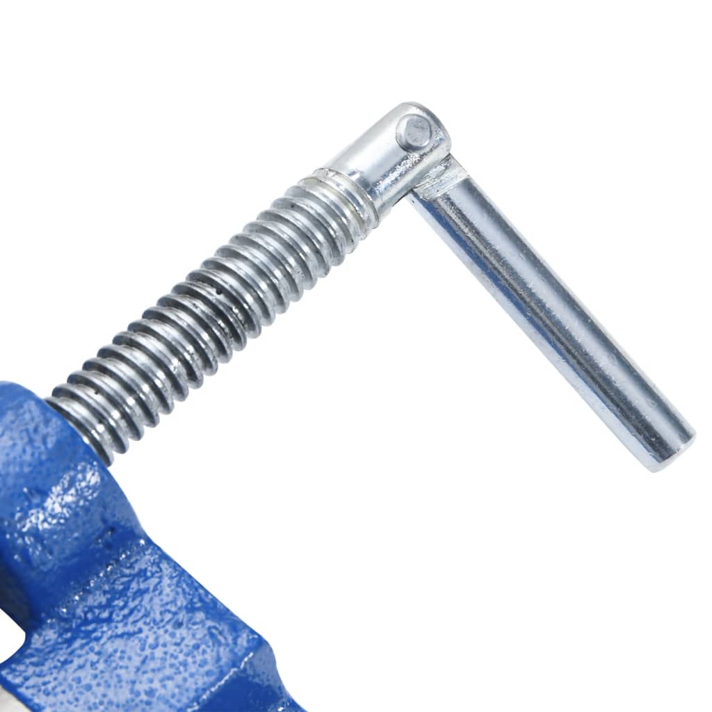 vidaXL Μέγγενη Δράπανου Κολονάτου Μπλε 76 χιλ. από Χυτοσίδηρο