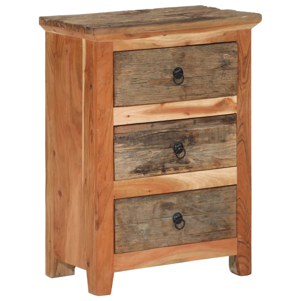 vidaXL Βοηθητικό Ντουλάπι 55 x 33 x 75 εκ. από Μασίφ Ξύλο Ακακίας