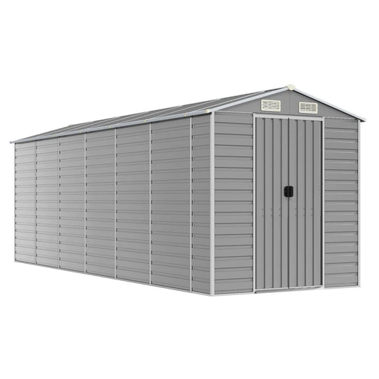 vidaXL Φωτιστικό Κήπου Γκρι 191 x 555 x 198 εκ. από Γαλβανισμένο Ατσάλι