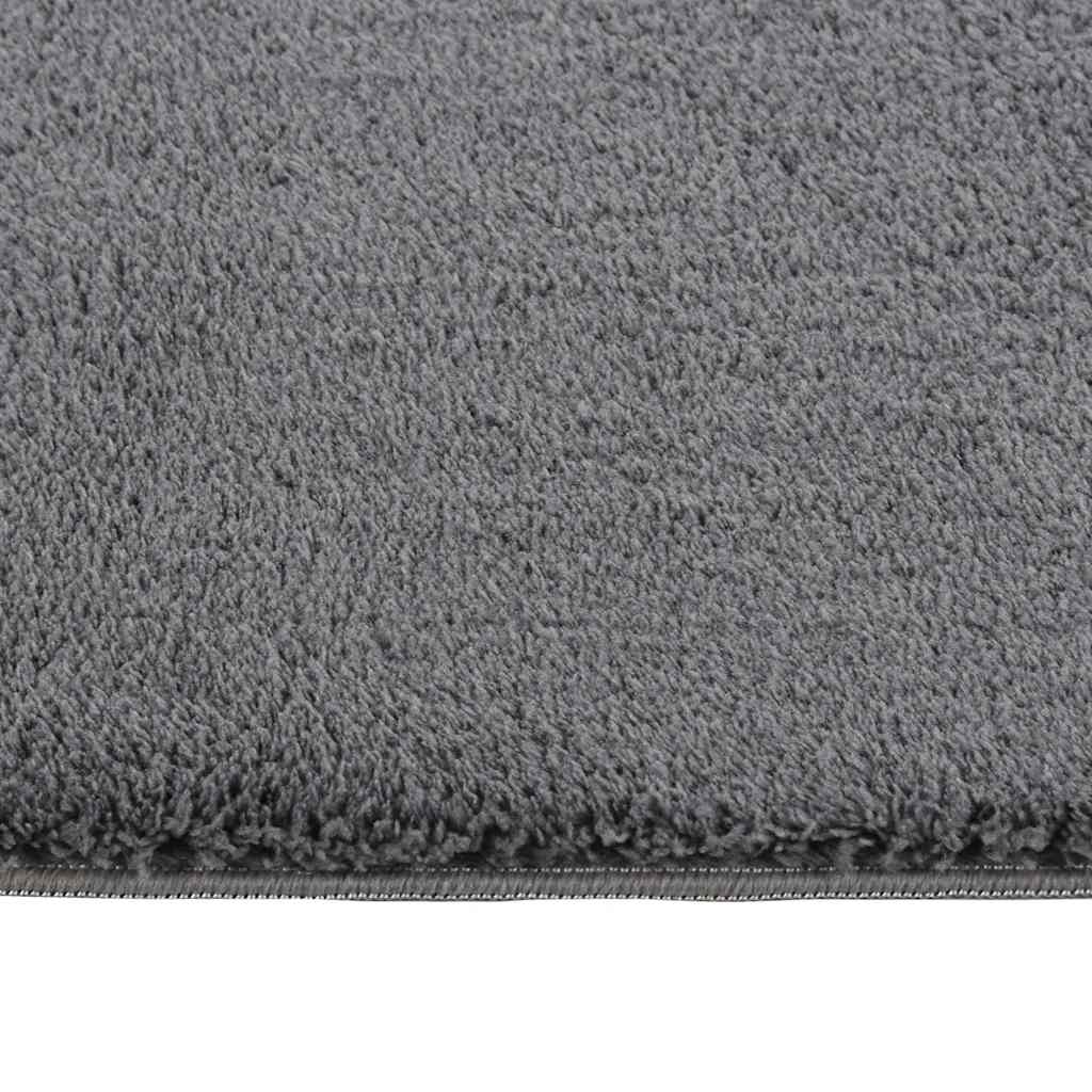 vidaXL Χαλί Shaggy Ανθρακί 240x340 εκ. Πολυεστέρας