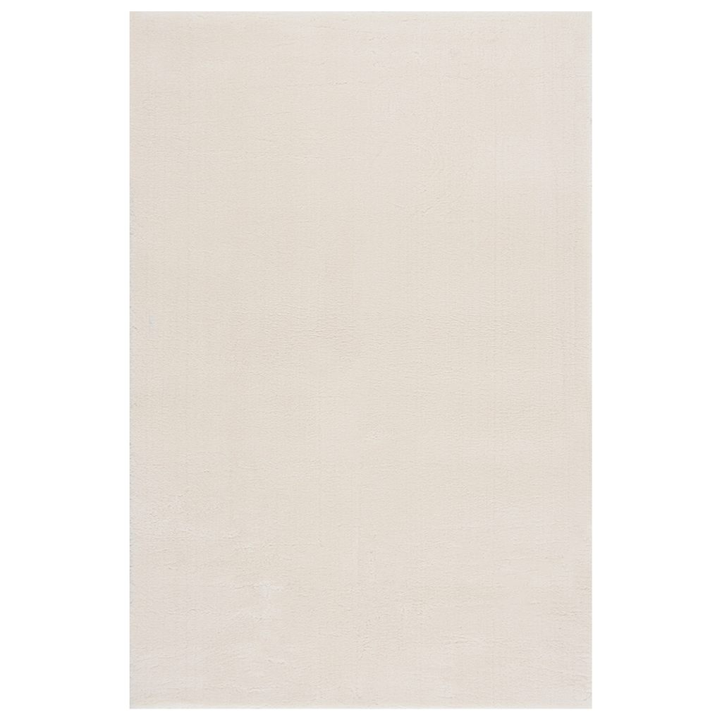vidaXL Χαλί Shaggy Κρεμ Λευκό 240 x 340 εκ. Πολυεστέρας