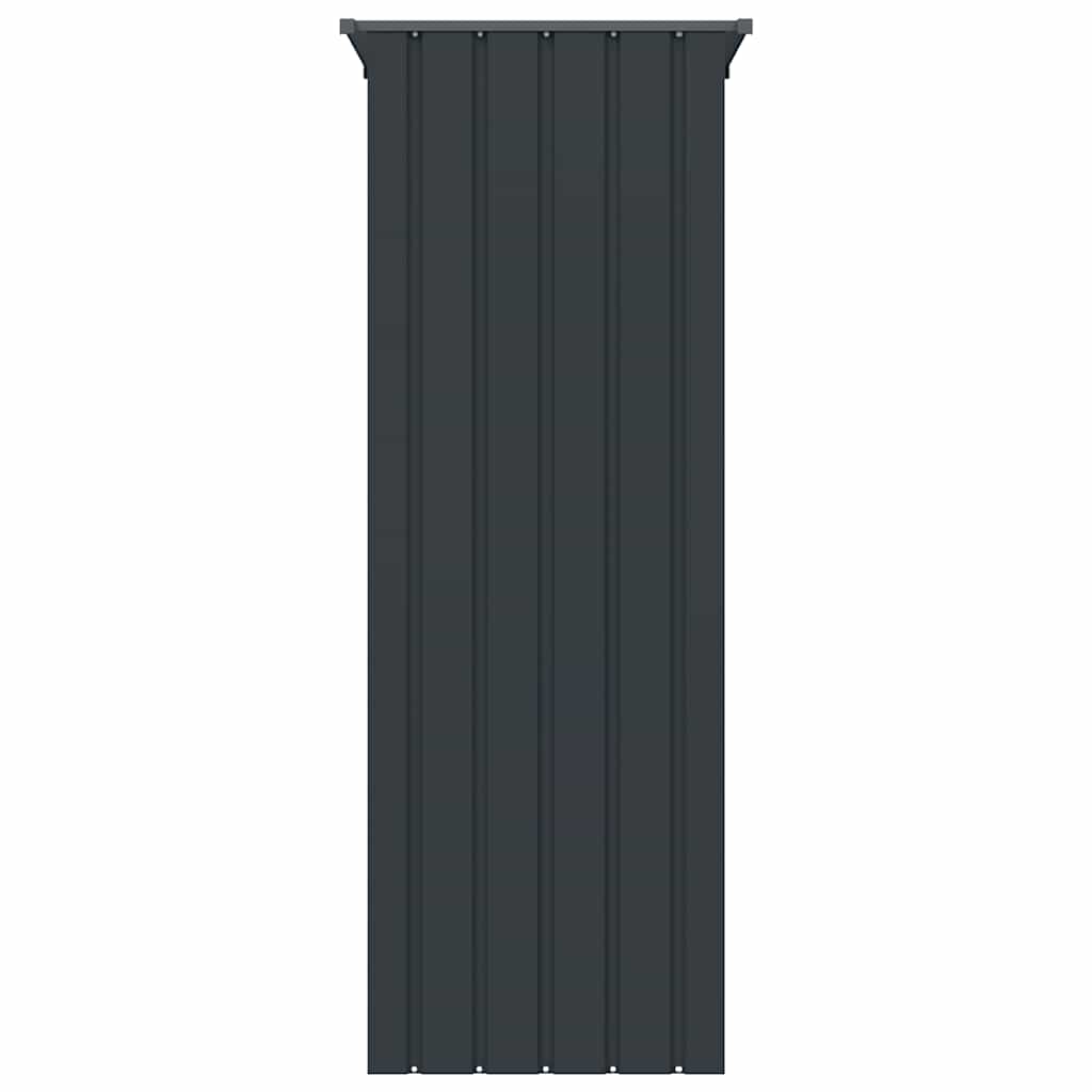 vidaXL Κλουβί Πουλιών Ανθρακί 115x78x200 εκ. από Γαλβανισμένο Χάλυβα