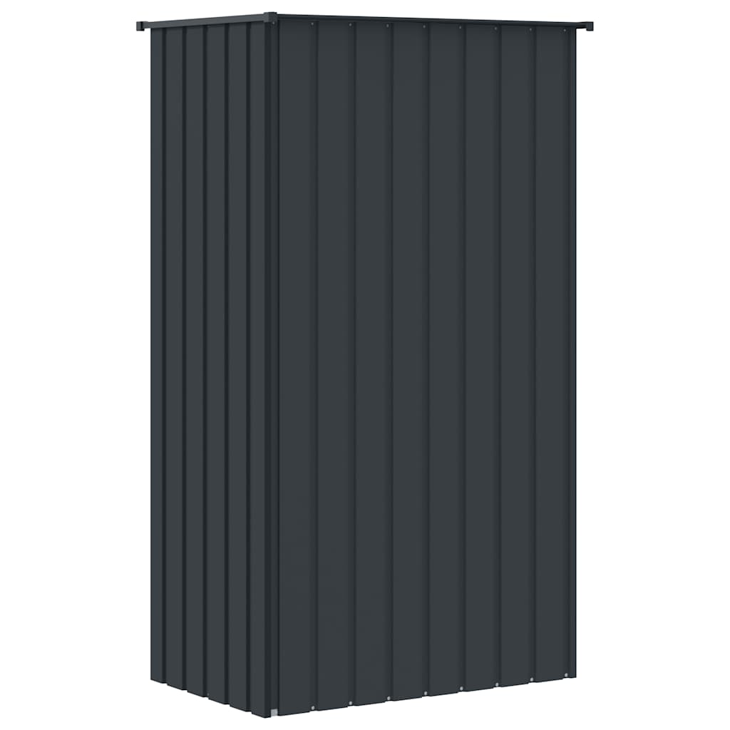 vidaXL Κλουβί Πουλιών Ανθρακί 115x78x200 εκ. από Γαλβανισμένο Χάλυβα