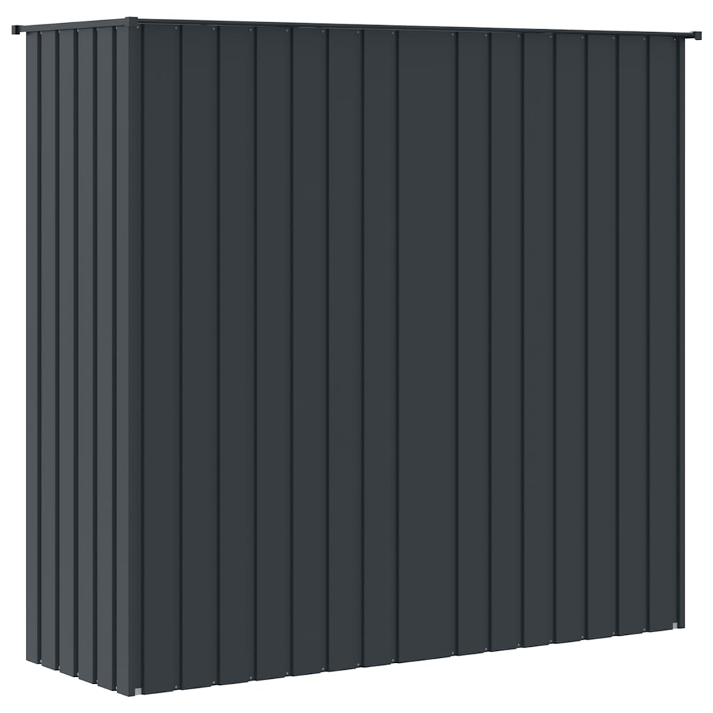 vidaXL Κλουβί Πουλιών Ανθρακί 215x78x200 εκ. από Γαλβανισμένο Χάλυβα