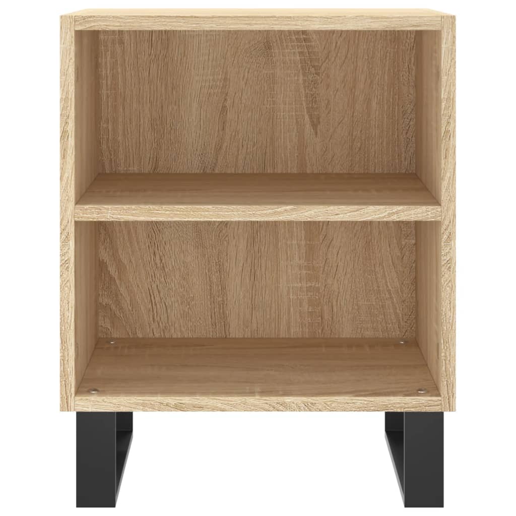 vidaXL Κομοδίνα 2 τεμ. Sonoma Δρυς 40x30x50 εκ. από Επεξεργασμένο Ξύλο