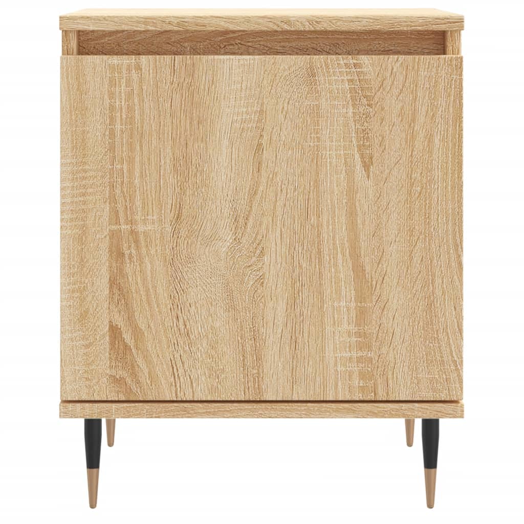 vidaXL Κομοδίνα 2 τεμ. Sonoma Δρυς 40x30x50 εκ. από Επεξεργασμένο Ξύλο