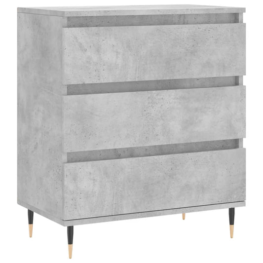 vidaXL Ντουλάπι Γκρι Σκυροδέματος 60x35x70 εκ. Επεξεργασμένο Ξύλο