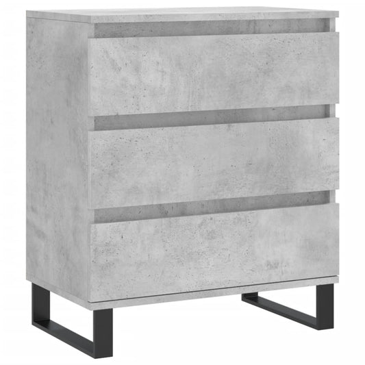 vidaXL Ντουλάπι Γκρι Σκυροδέματος 60x35x70 εκ. Επεξεργασμένο Ξύλο