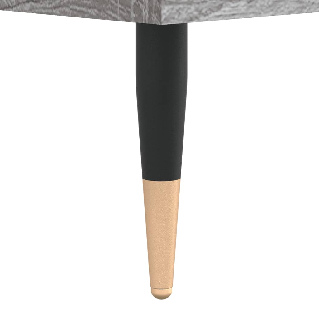 vidaXL Κομοδίνο Γκρι Sonoma 40 x 35 x 47,5 εκ. από Επεξεργασμένο Ξύλο