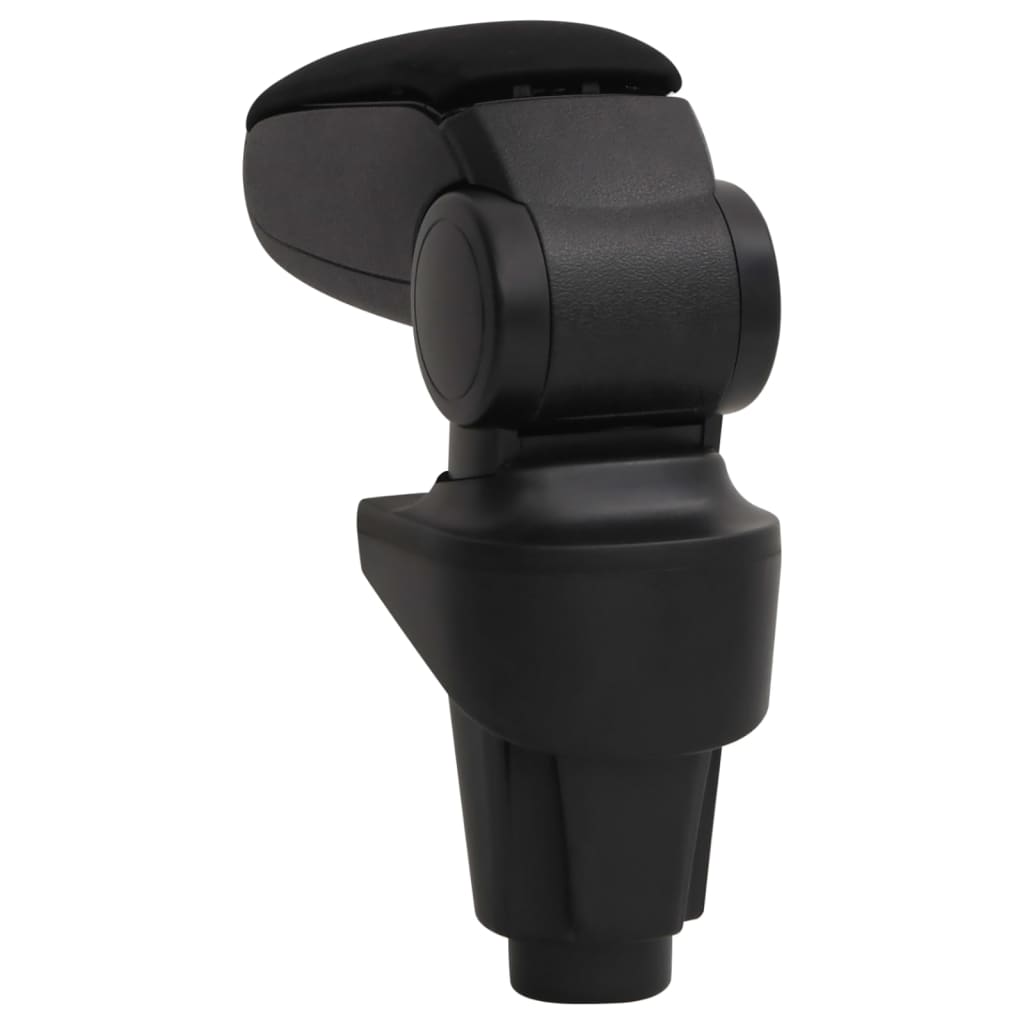 vidaXL Τεμπέλης Αυτοκινήτου Μαύρος 14 x 35 x (37-53) εκ. από ABS