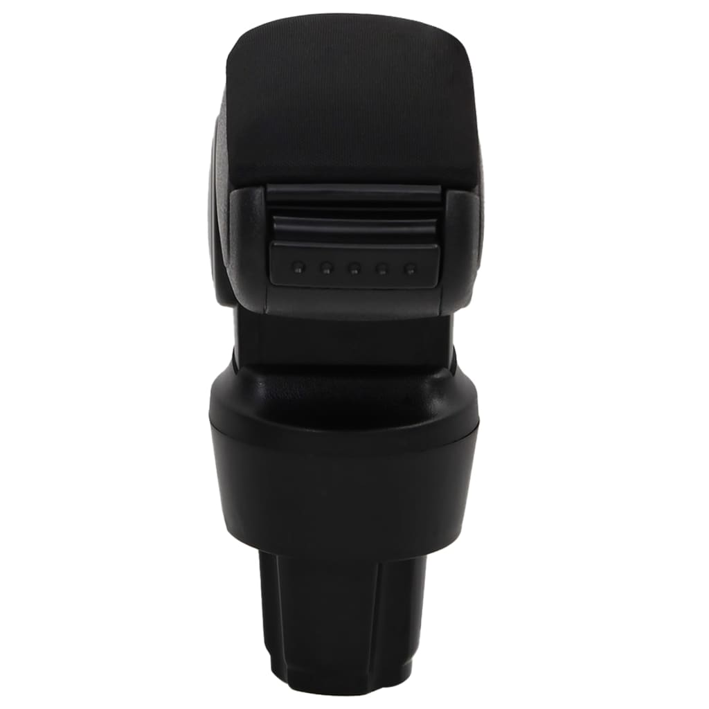 vidaXL Τεμπέλης Αυτοκινήτου Μαύρος 13 x 33 x (33-49) εκ. από ABS
