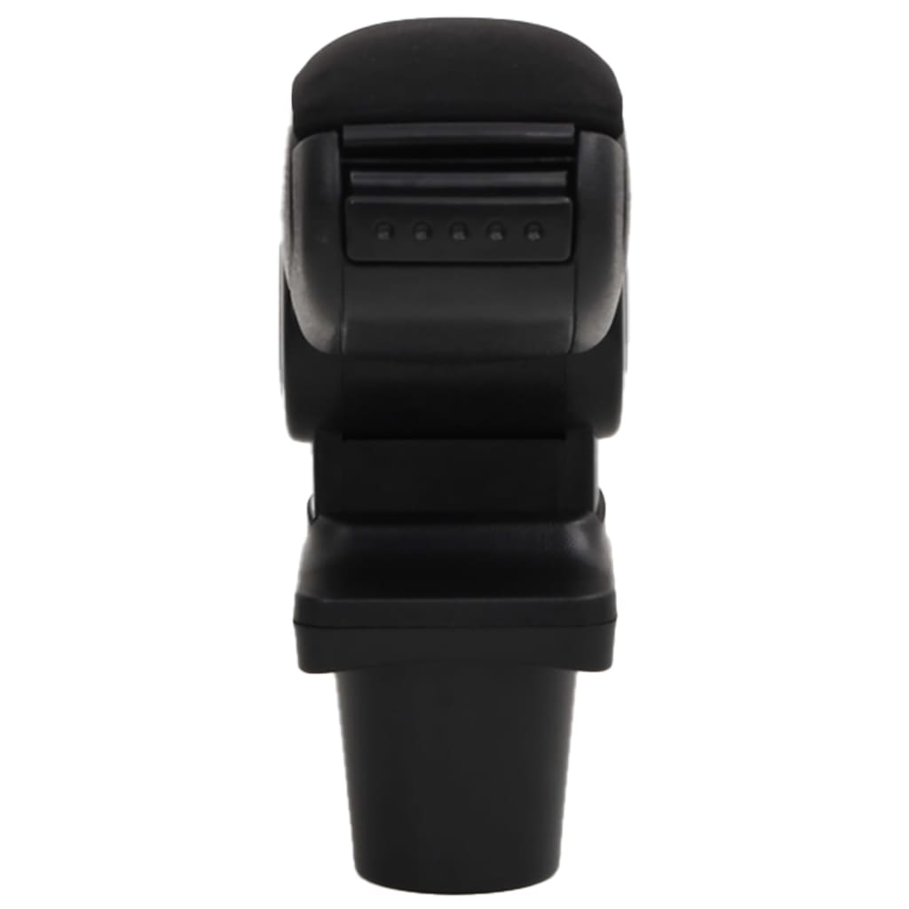 vidaXL Τεμπέλης Αυτοκινήτου Μαύρος 13 x 36 x (30-46) εκ. από ABS