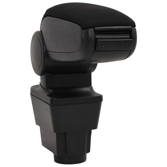 vidaXL υποβραχιόνιο αυτοκινήτου Μαύρο 11x35x(32-49) εκ. ABS