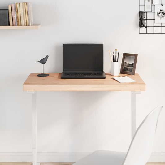 vidaXL Επιφάνεια Τραπεζιού Ορθογώνια 100x50x4 εκ. Μασίφ Ξύλο Οξιάς