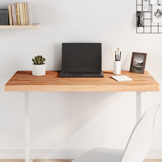 vidaXL Επιφάνεια Τραπεζιού Ορθογώνια 100x50x4 εκ. Μασίφ Ξύλο Οξιάς