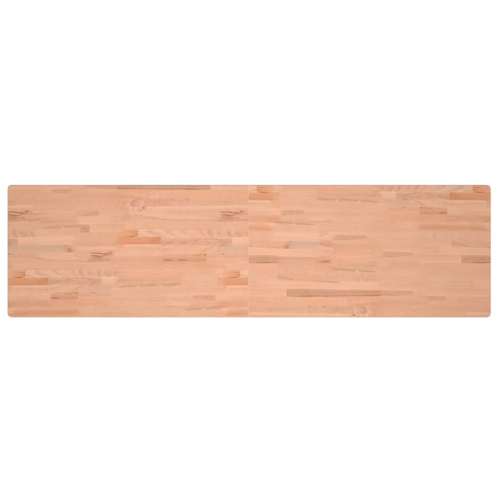 vidaXL Πάγκος Εργασίας 200x55x81,5εκ. από Μασίφ Ξύλο Οξιάς και Μέταλλο