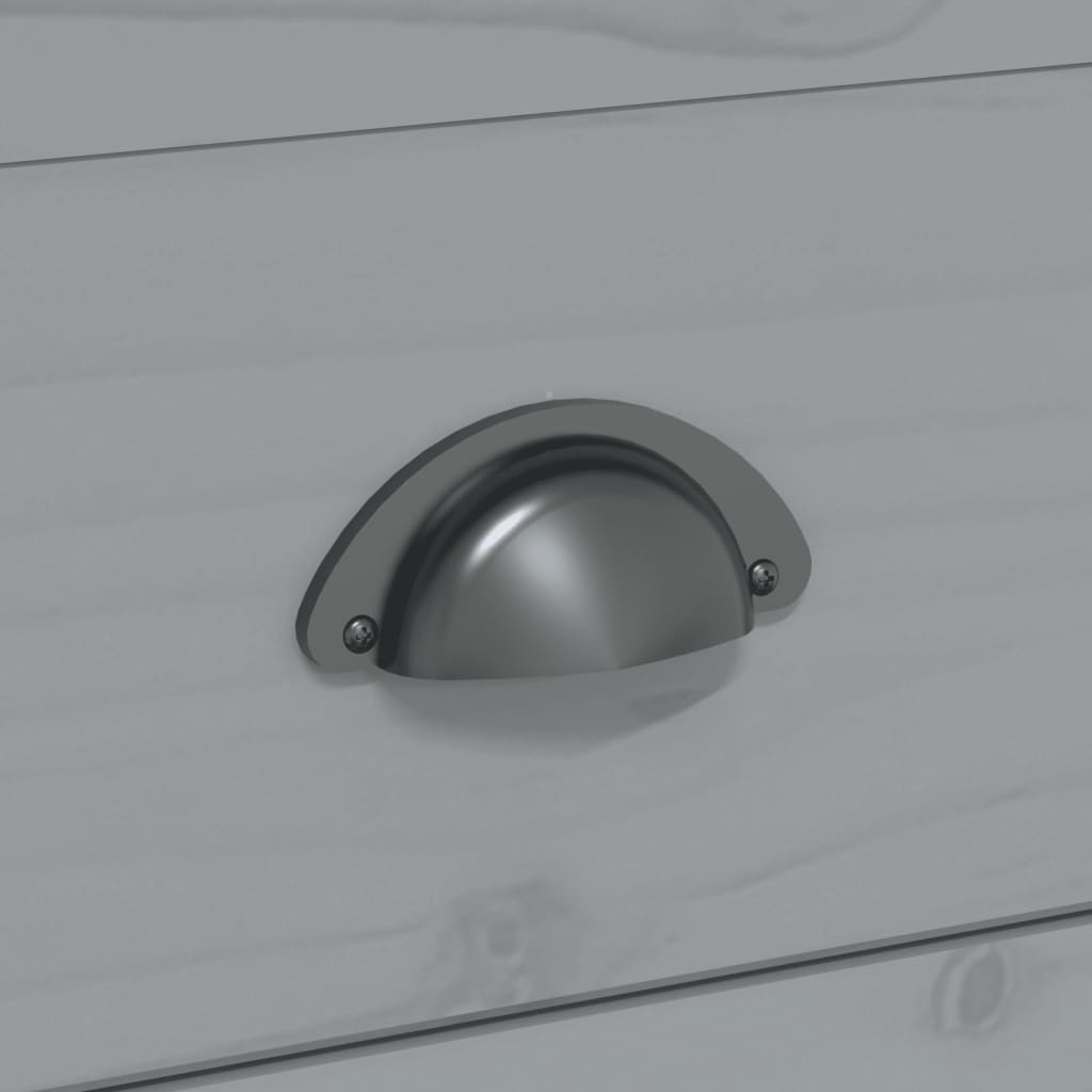 vidaXL Τραπέζι Σαλονιού BODO Γκρι 100x55x46 εκ. Μασίφ Ξύλο Πεύκου