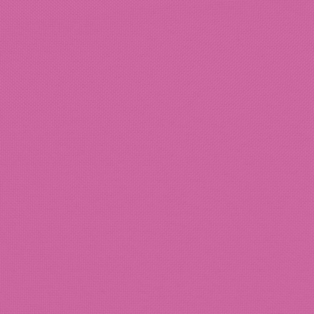 vidaXL Μαξιλάρια Παλέτας 7 τεμ. Ροζ Υφασμάτινα