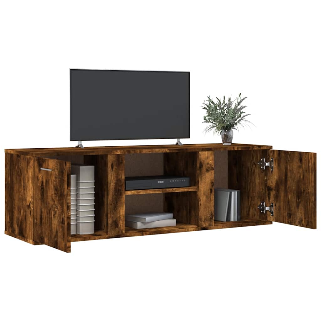 vidaXL Έπιπλο Τηλεόρασης Καπνιστή Δρυς 120x34x37 εκ. Επεξ. Ξύλο