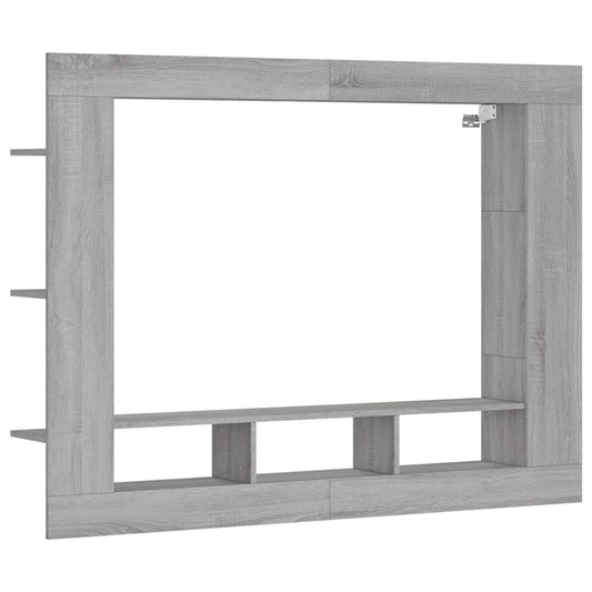 vidaXL Έπιπλο Τηλεόρασης Γκρι Sonoma 152 x 22 x 113 εκ. Επεξεργ. Ξύλο