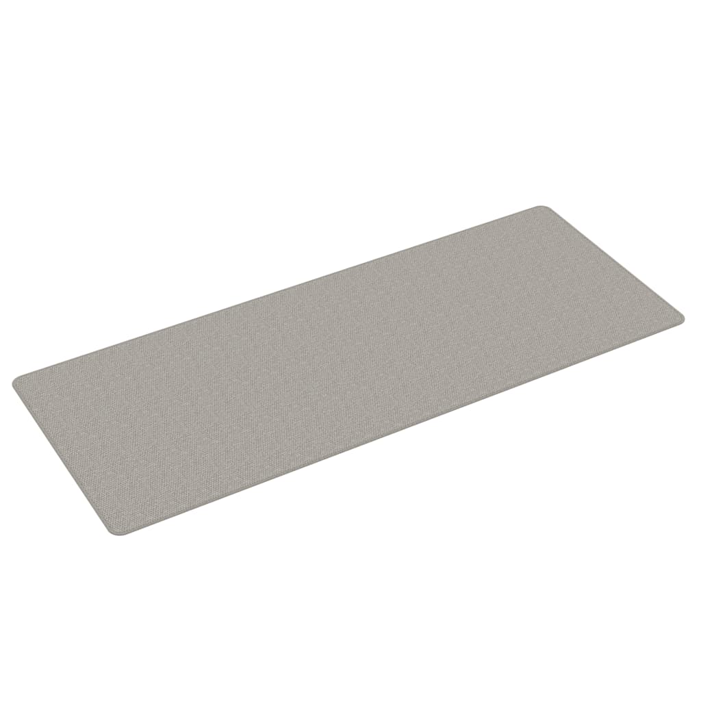 vidaXL Χαλί Διάδρομος Εμφάνιση Σιζάλ Taupe 80x200 εκ.