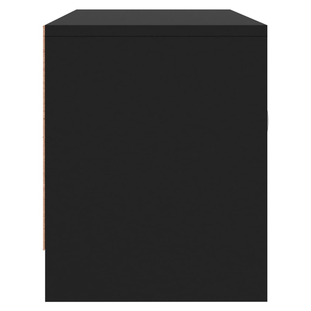 vidaXL Έπιπλο Τηλεόρασης Μαύρο 102x30x37,5 εκ. Επεξεργασμένο Ξύλο