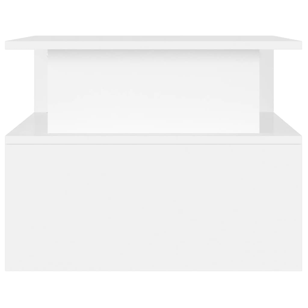 vidaXL Τραπεζάκι Σαλονιού Λευκό 90 x 55 x 42,5 εκ. Επεξεργασμένο Ξύλο