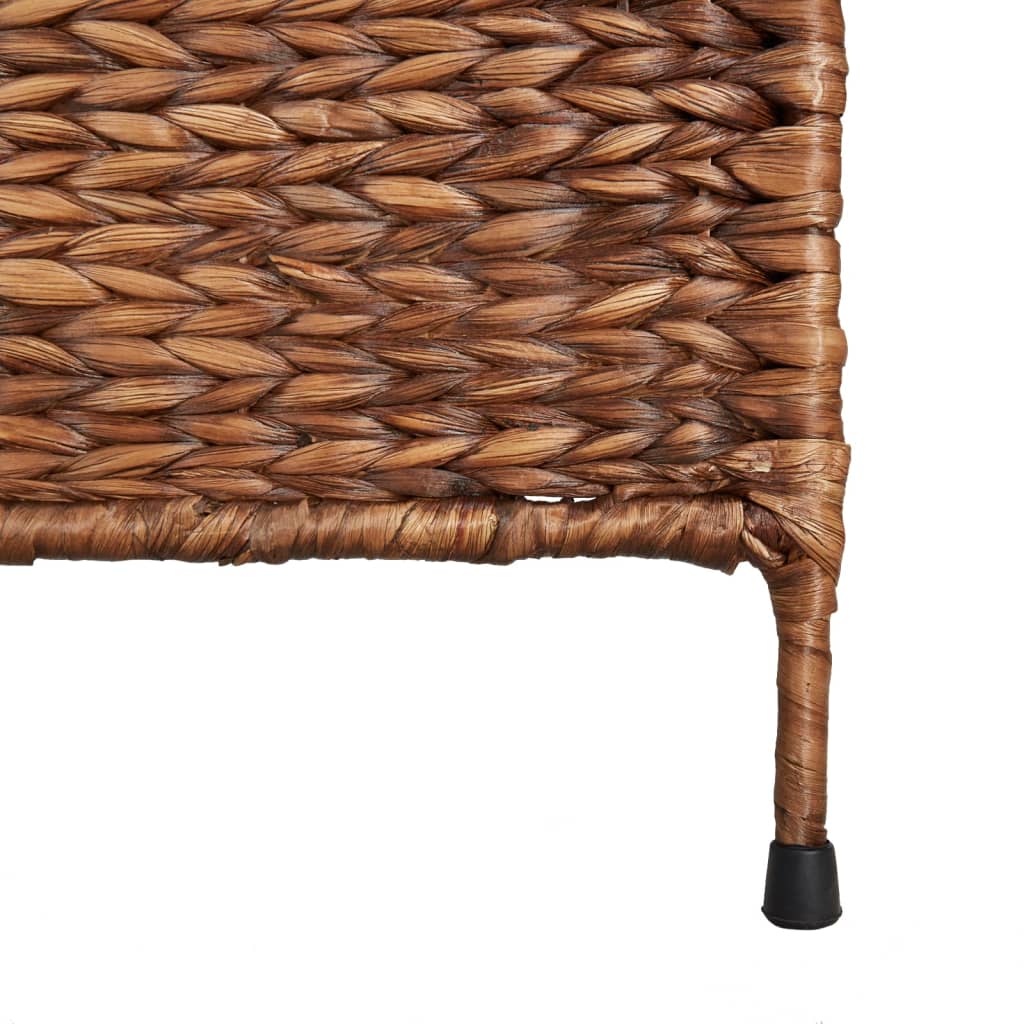 vidaXL Διαχωριστικό Δωματίου με 3 Πάνελ Καφέ 122x180 εκ. Υάκινθο Νερού