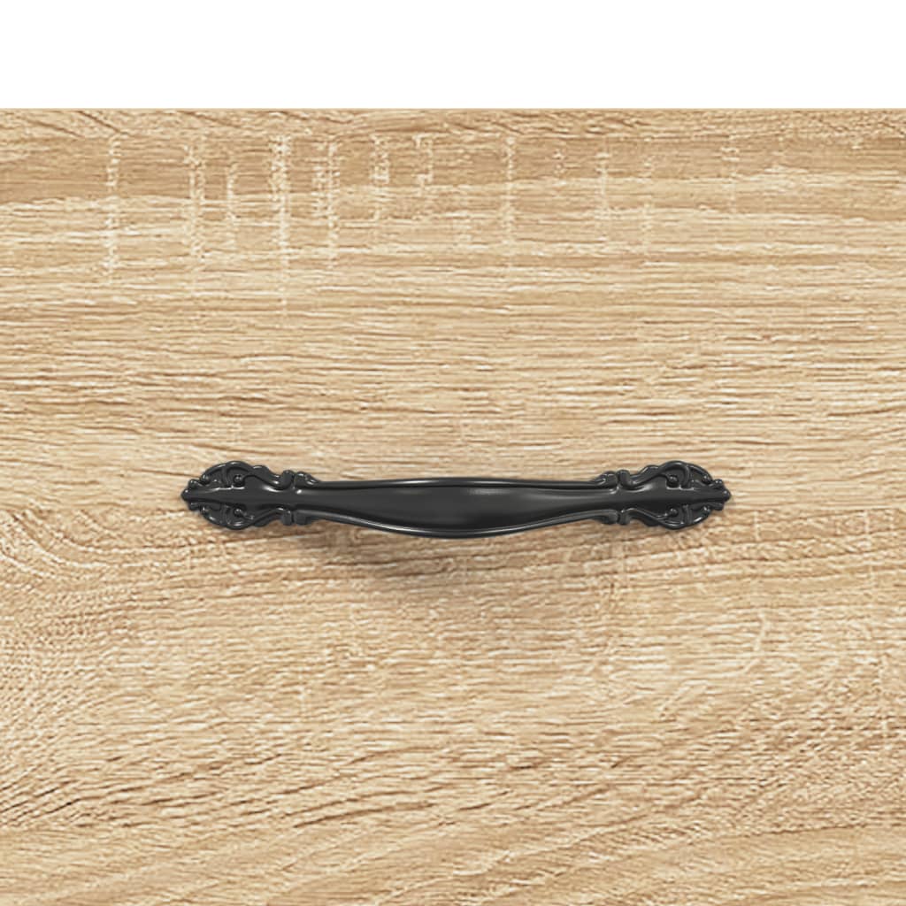 vidaXL Ντουλάπι Sonoma δρυς 69,5 x 34 x 180 εκ. από Επεξεργασμένο Ξύλο