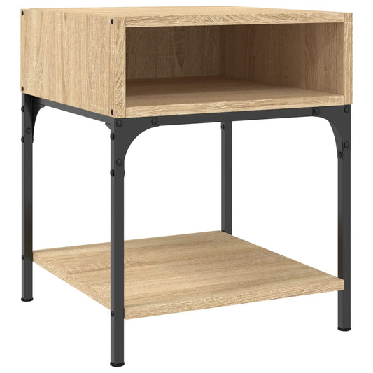 vidaXL Κομοδίνο Sonoma Δρυς 40 x 41 x 50 εκ. από Επεξεργασμένο Ξύλο