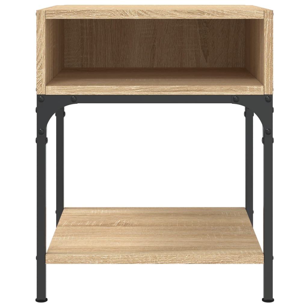 vidaXL Κομοδίνο Sonoma Δρυς 40 x 41 x 50 εκ. από Επεξεργασμένο Ξύλο