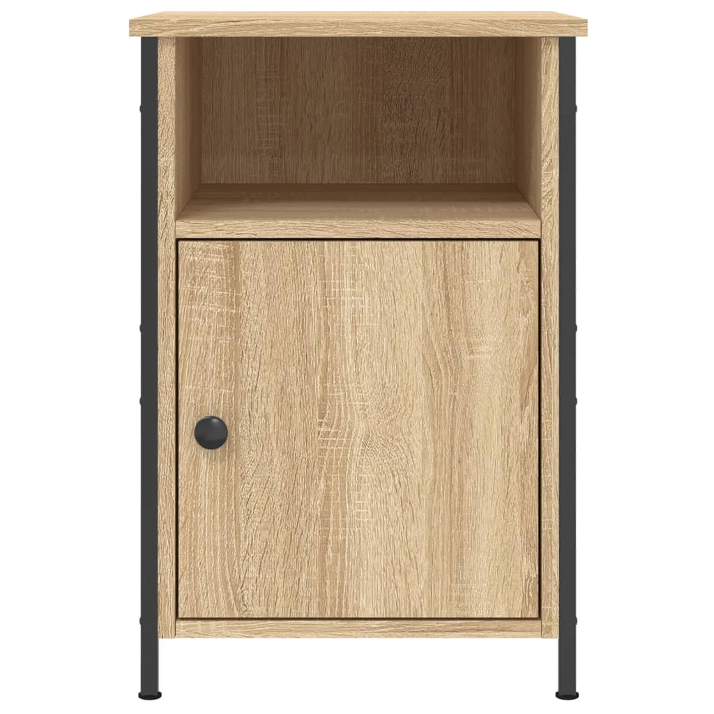 vidaXL Κομοδίνα 2 τεμ. Sonoma Δρυς 40x42x60 εκ. από Επεξεργασμένο Ξύλο