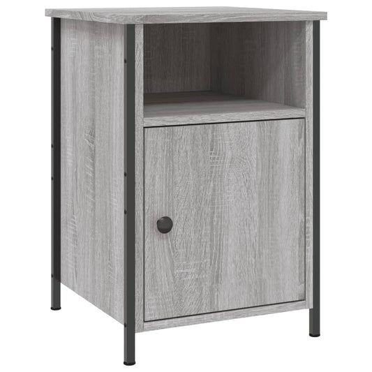 vidaXL Κομοδίνο Γκρι Sonoma 40 x 42 x 60 εκ. από Επεξεργασμένο Ξύλο