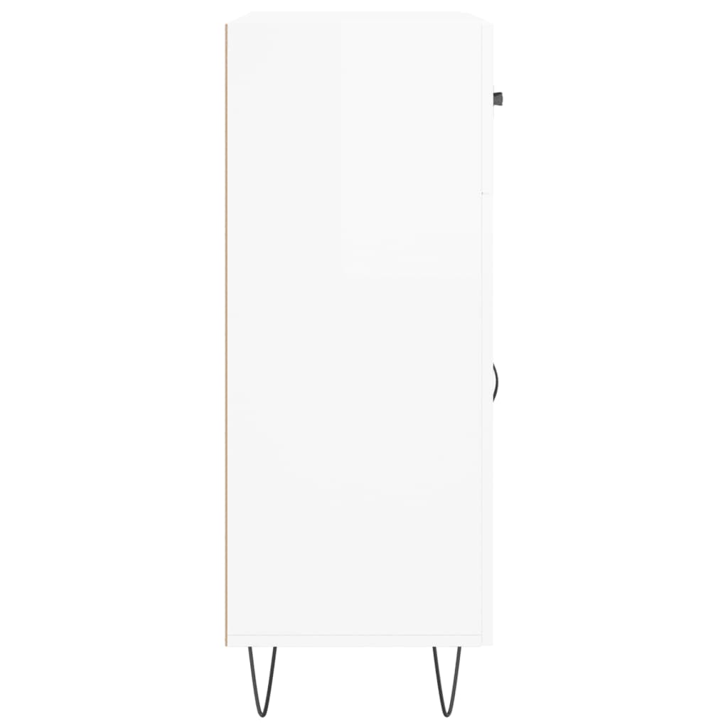 vidaXL Ντουλάπι Λευκό 69,5 x 34 x 90 εκ. από Επεξεργασμένο Ξύλο