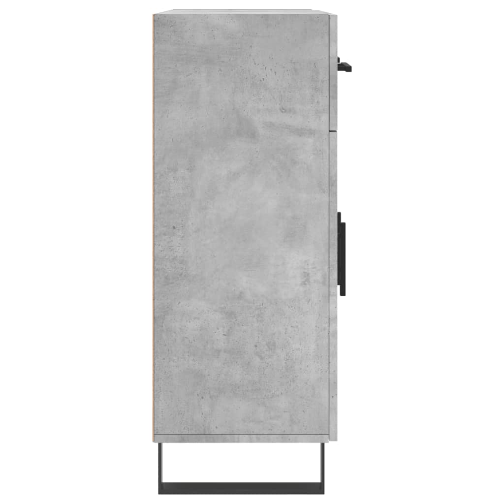 vidaXL Ντουλάπι Γκρι Σκυροδέματος 69,5x34x90 εκ. Επεξεργασμένο Ξύλο