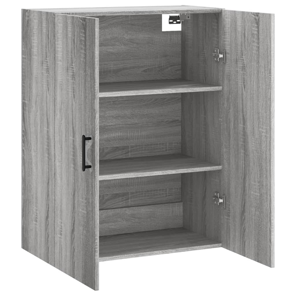vidaXL Ντουλάπι Τοίχου Γκρι Sonoma 69,5 x 34 x 90 εκ.