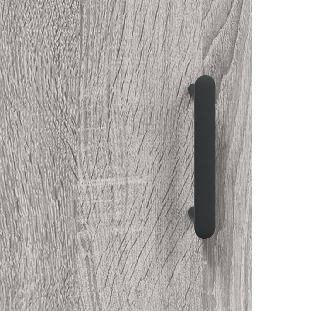 vidaXL Ντουλάπι Τοίχου Γκρι Sonoma 69,5 x 34 x 90 εκ.