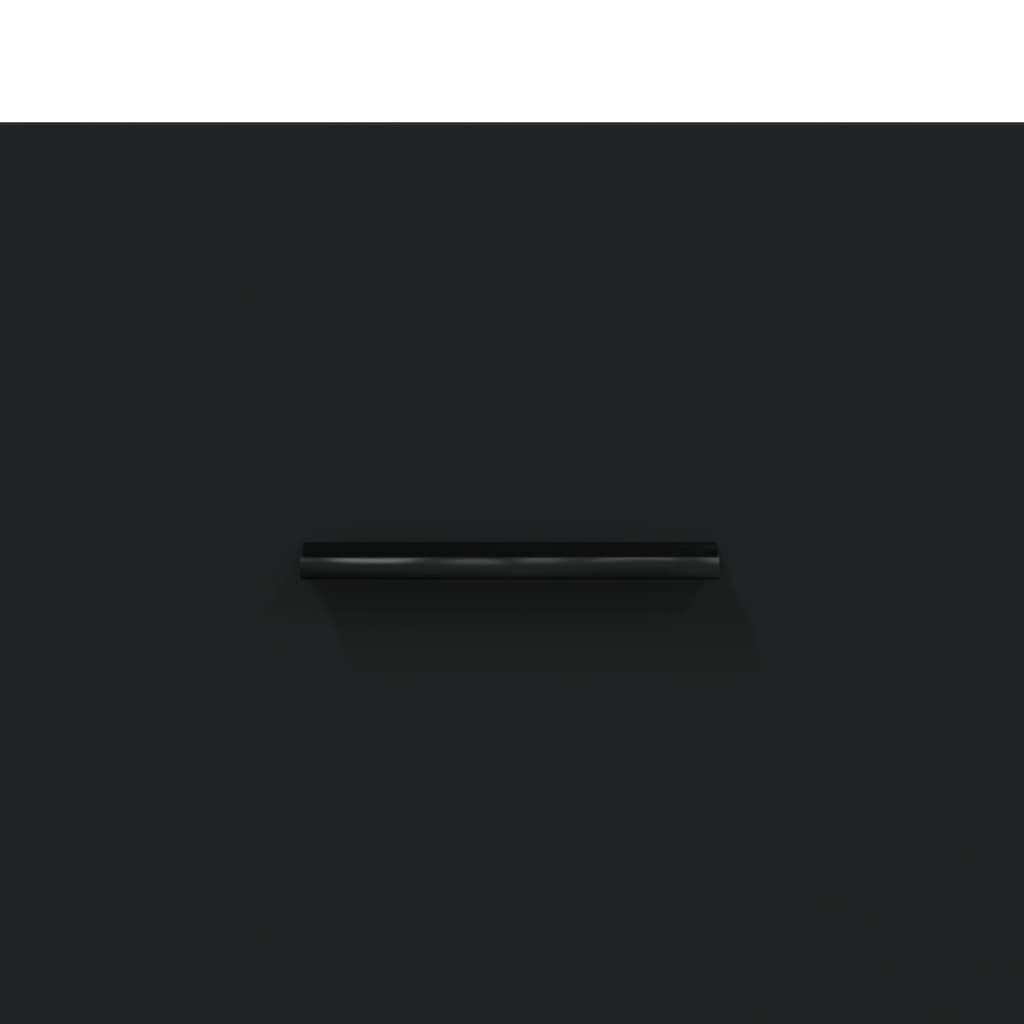 vidaXL Έπιπλο Τηλεόρασης Μαύρο 102 x 36 x 50 εκ. από Επεξεργ. Ξύλο