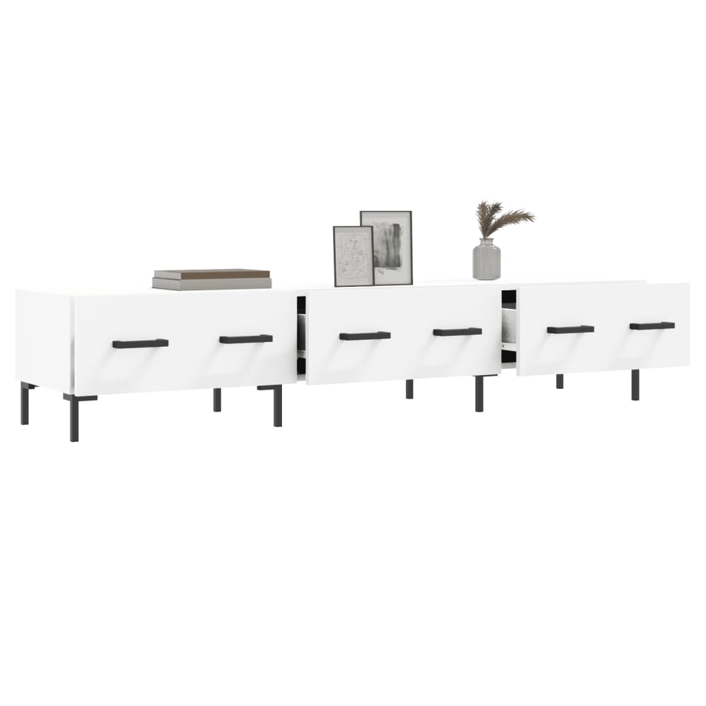 vidaXL Έπιπλο Τηλεόρασης Λευκό 150x36x30 εκ. από Επεξεργασμένο Ξύλο