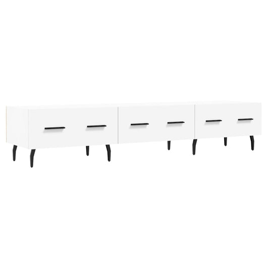 vidaXL Έπιπλο Τηλεόρασης Λευκό 150x36x30 εκ. από Επεξεργασμένο Ξύλο