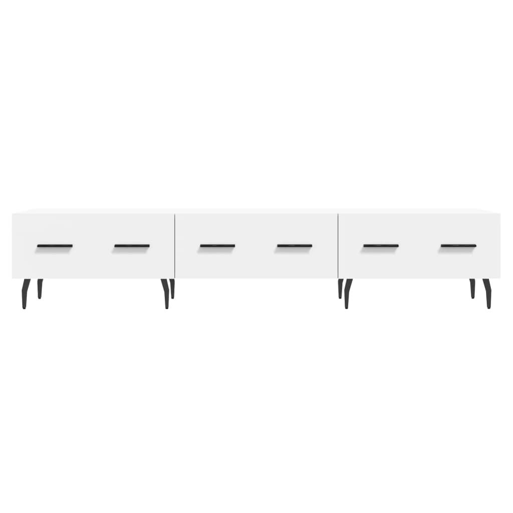 vidaXL Έπιπλο Τηλεόρασης Λευκό 150x36x30 εκ. από Επεξεργασμένο Ξύλο