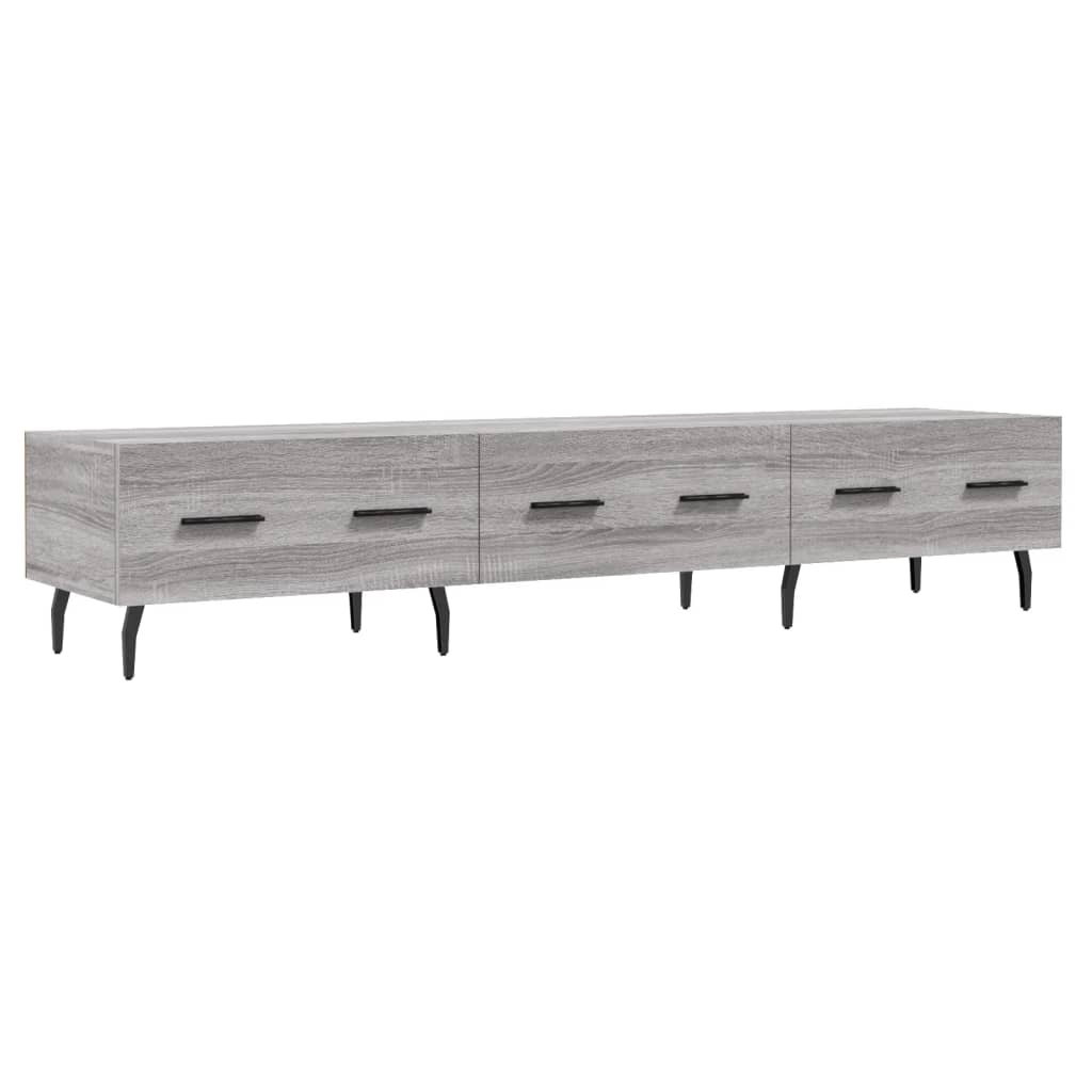 vidaXL Έπιπλο Τηλεόρασης Γκρι Sonoma 150 x 36 x 30 εκ. Επεξεργ. Ξύλο