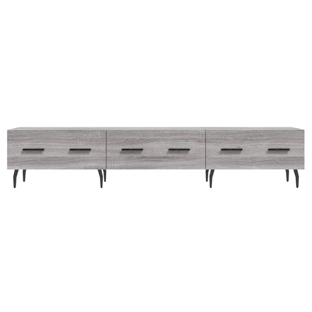 vidaXL Έπιπλο Τηλεόρασης Γκρι Sonoma 150 x 36 x 30 εκ. Επεξεργ. Ξύλο