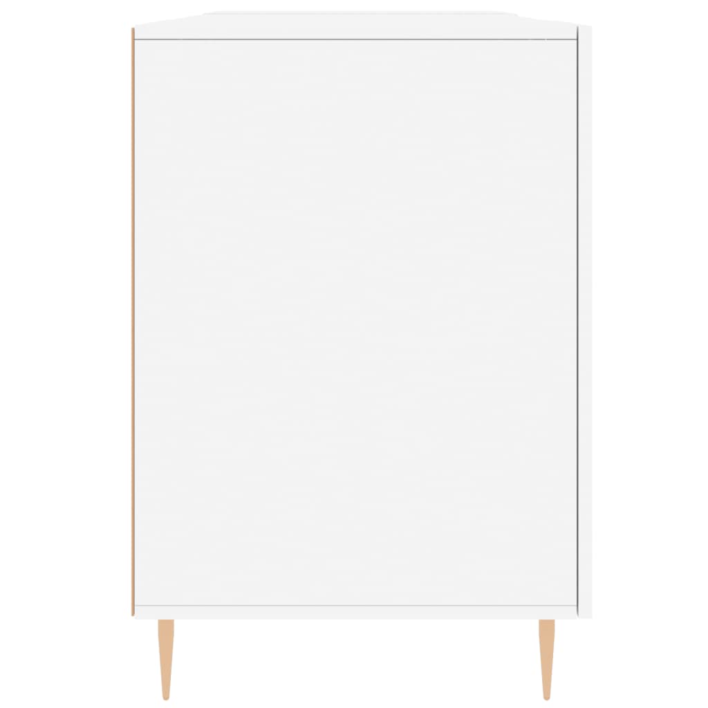 vidaXL Γραφείο Λευκό 140 x 50 x 75 εκ. από Επεξεργασμένο Ξύλο